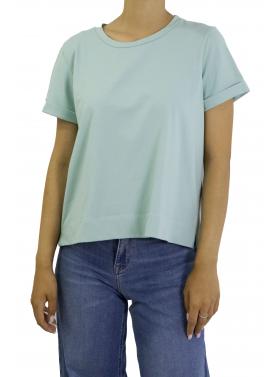 T-shirt tinta unita girocollo